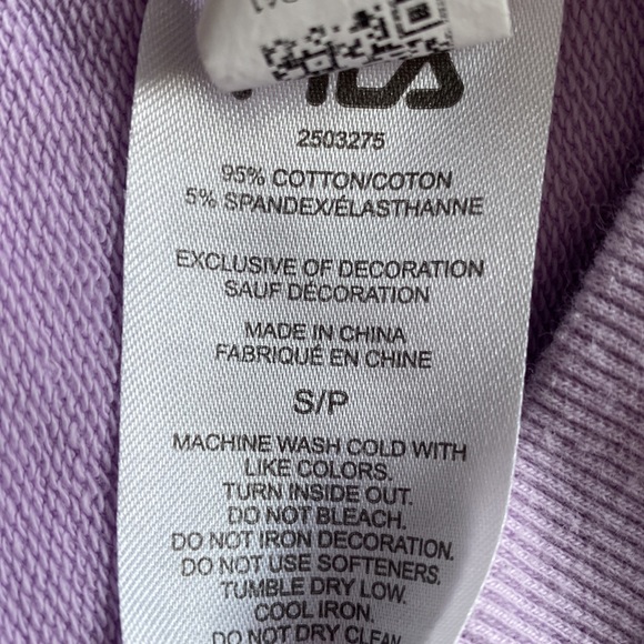 Fila French Terry Crewneck Sweatshirt - Picture 8 of 9